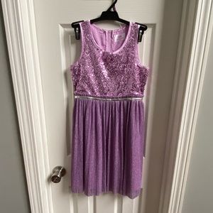 EUC Justice Girls Dress Size 10